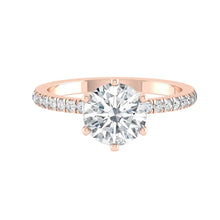 Load image into Gallery viewer, Engagement ring wedding rings gold jewelry lab diamond moissanite manila philippines
