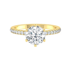 Load image into Gallery viewer, Engagement ring wedding rings gold jewelry lab diamond moissanite manila philippines
