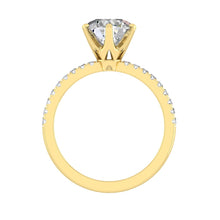 Load image into Gallery viewer, Engagement ring wedding rings gold jewelry lab diamond moissanite manila philippines
