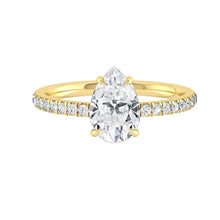 Load image into Gallery viewer, Where to buy Pear Engagement ring wedding rings gold jewelry moissanite lab diamond  manila philippines
