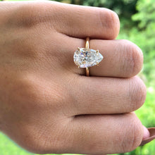 Load image into Gallery viewer, Engagement Ring Wedding Rings Gold Jewelry Moissanite Lab Diamond Manila Philippines
