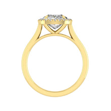 Load image into Gallery viewer, Where to buy Cushion Engagement ring wedding rings gold jewelry moissanite lab diamond  manila philippines
