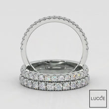 Load and play video in Gallery viewer, Lab diamond Wedding Bands Eternity Rings
