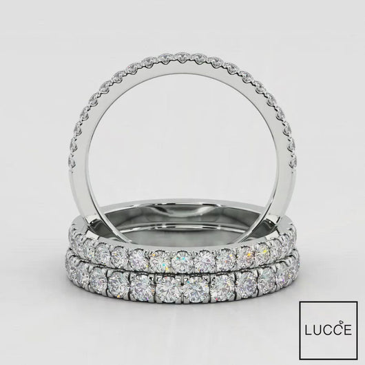Lab diamond Wedding Bands Eternity Rings