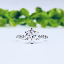 Load image into Gallery viewer, Engagement Ring Wedding Rings Gold Jewelry Moissanite Lab Diamond Manila Philippines
