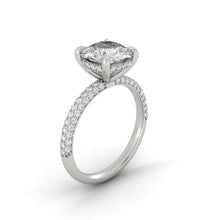 Load image into Gallery viewer, Cushion Lab Diamond Engagement Ring Moissanite Wedding Rings Manila Philippines
