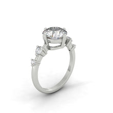 Load image into Gallery viewer, Engagement ring wedding rings gold jewelry lab diamond moissanite manila philippines
