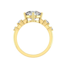 Load image into Gallery viewer, Engagement ring wedding rings gold jewelry lab diamond moissanite manila philippines
