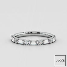 Load and play video in Gallery viewer, Lab diamond Wedding Bands Eternity Rings
