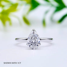 Load image into Gallery viewer, Best Engagement Ring Pear Lab Diamond Manila Philippines
