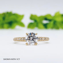 Load image into Gallery viewer, Engagement ring wedding rings gold jewelry lab diamond moissanite manila philippines
