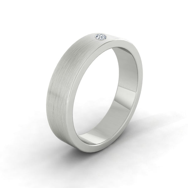 Affetto Mi Brushed Platinum