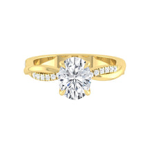 Load image into Gallery viewer, Engagement Ring Wedding Rings Gold Jewelry Moissanite Lab Diamond Manila Philippines
