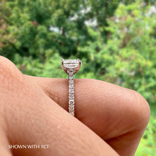 Load image into Gallery viewer, Firenze Pavé Princess Lab Diamond
