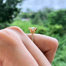 Load image into Gallery viewer, Engagement Ring Wedding Rings Gold Jewelry Moissanite Lab Diamond Manila Philippines
