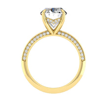 Load image into Gallery viewer, Moissanite Lab Diamond Engagement Ring Wedding Rings Proposal Jewelry Manila Philippines
