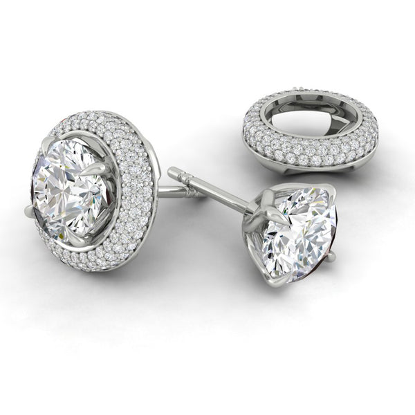 Selah Earrings Moissanite