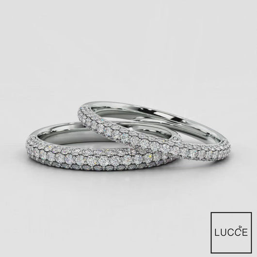 Lab diamond Wedding Bands Eternity Rings